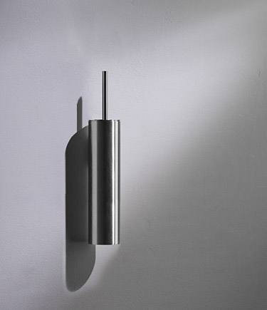 Kara Chrome Toilet Brush & Holder (59HCR)