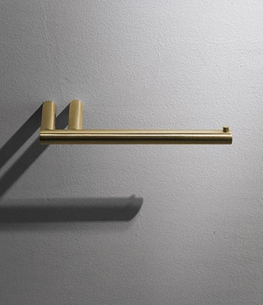 Kara Gold Toilet Roll Holder (59AG)