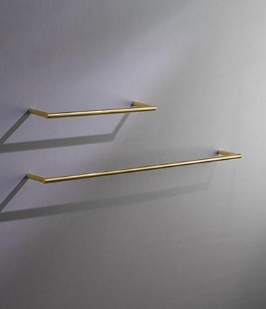 Kara Gold Towel Hanging Rail (59FG)