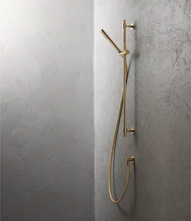 Kara Adjustable Gold Shower Head (52HH)