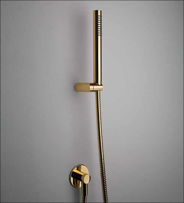 Gold Taps - Gold Handheld Shower Head | Kara