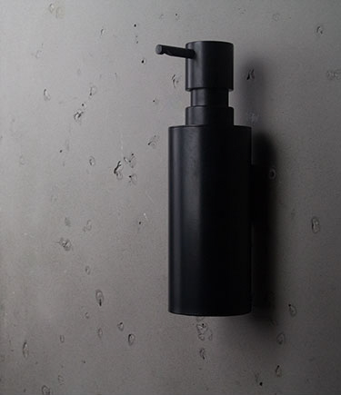 Kara Matt Black Soap Dispenser (57ND)