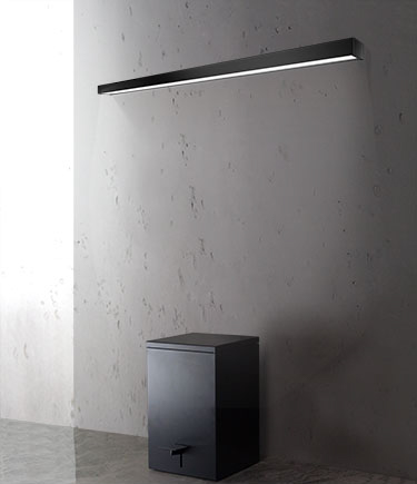 Kara Matt Black Wall Lights (57NM)