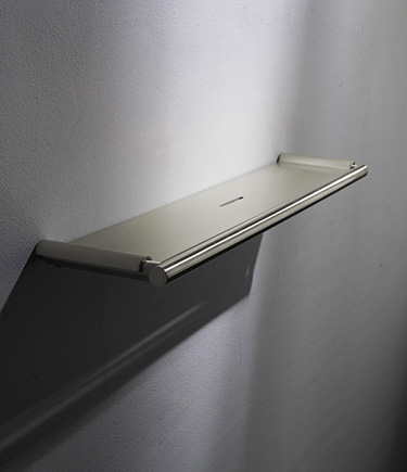 Kara Nickel Bathroom Shelf (163EN)