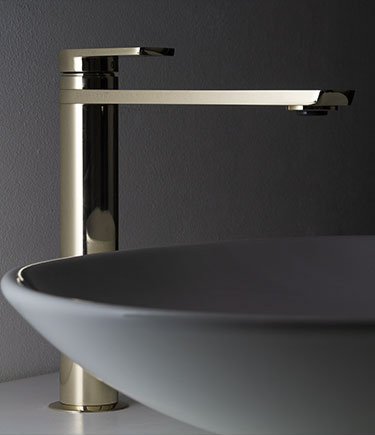 Kara Nickel Tall Basin Tap (37CC)