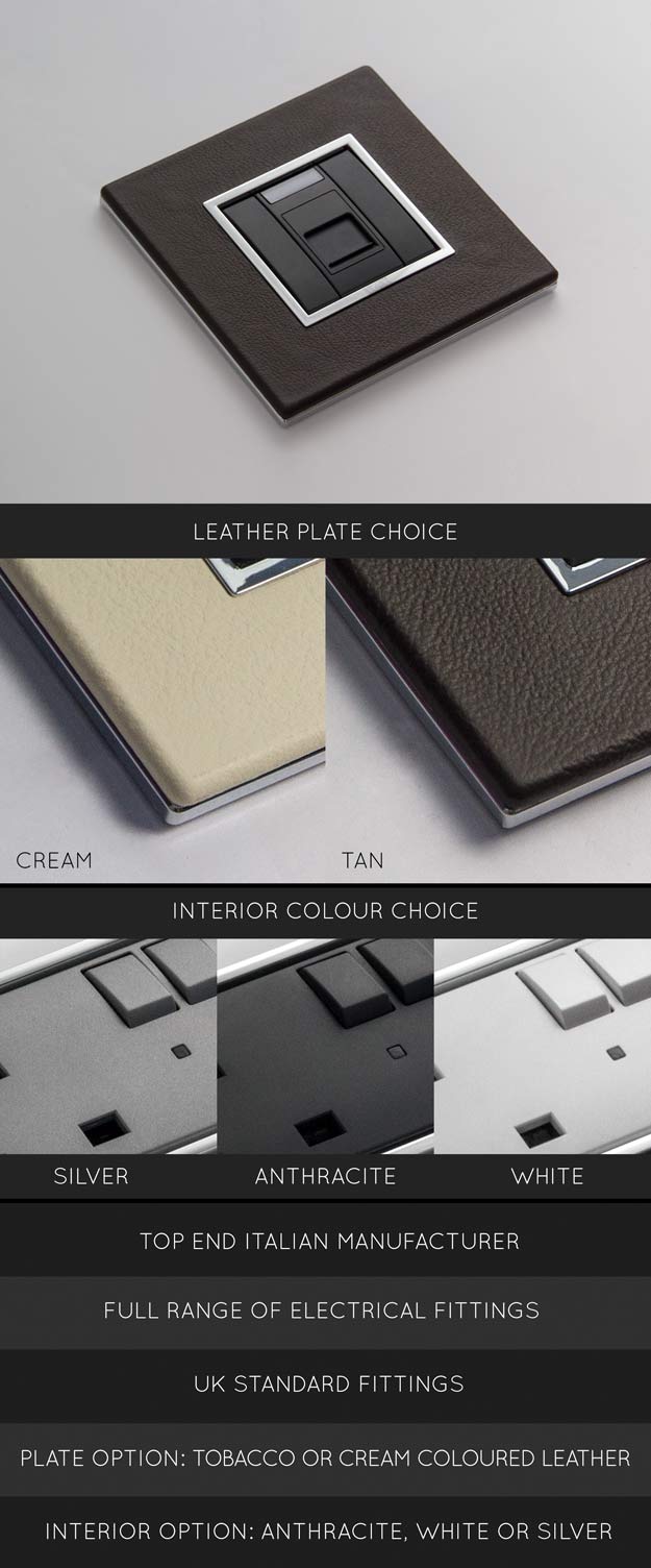 Leather Other Electrical Fittings (124P)