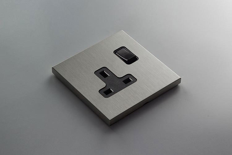 Brushed nickel sockets deals