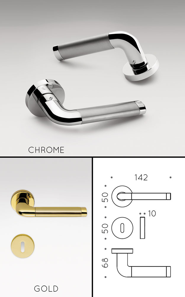 Lilli Italian Door Handles 130n