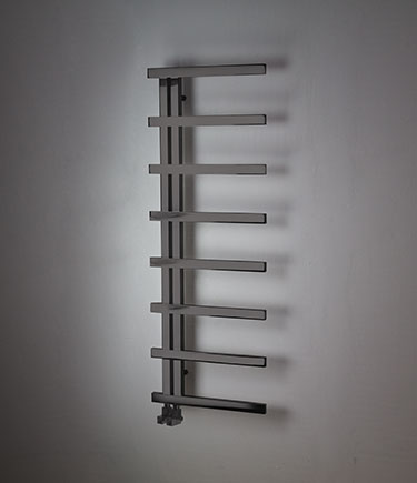 Line Black Chrome Towel Warmer (58LBC)