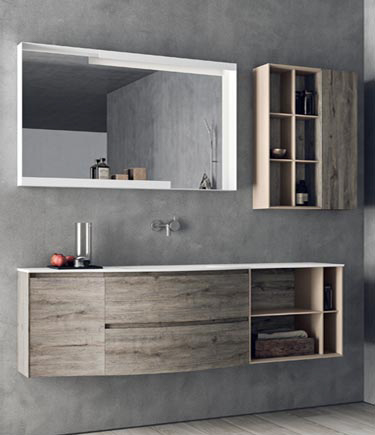 Line Bathroom Furniture - Room Set 3 (3C)