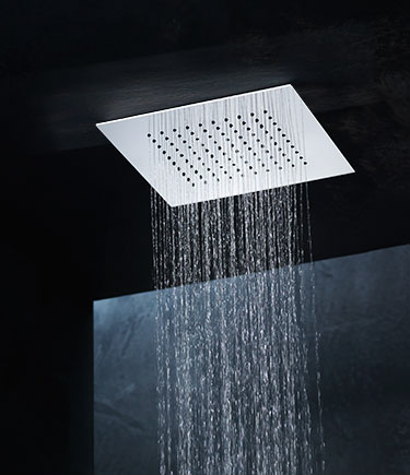 Loft Square Ceiling Mounted Shower Head (75T)