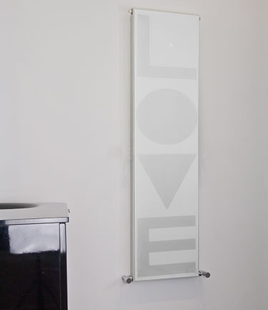 Love Glass Radiator (103S)