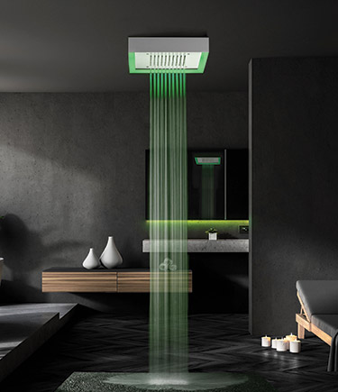 Luma LED Ceiling Shower Head (LM1)