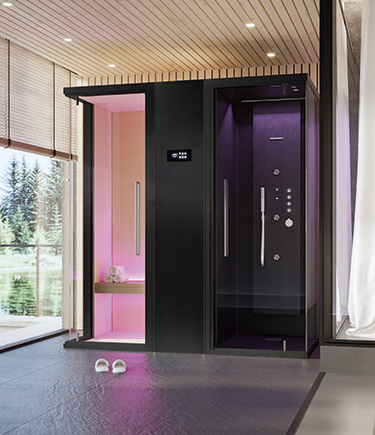 Luxury Combi Sauna & Steam Shower Pod (CMB1)