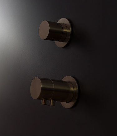 Black Chrome Shower Valves