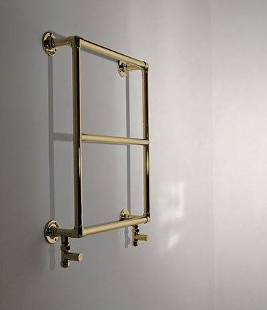 Mini Classic Gold Heated Towel Rail (111CC)