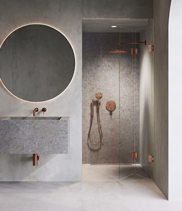 Minimalist Frameless Bi-Fold Shower Door (MFB1)