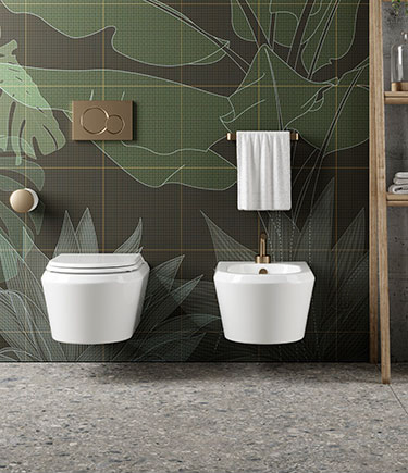 Mitre Deco Wall Hung Toilet (MD5)