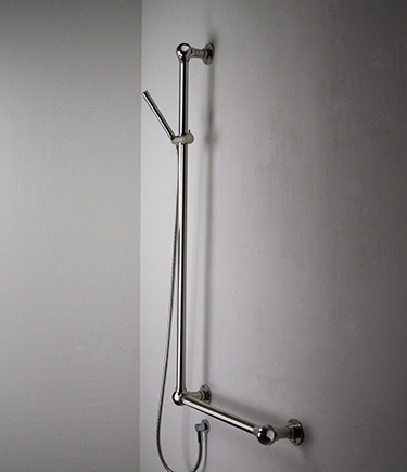 Ball Jointed Support Shower Column Grab Bar (164A)