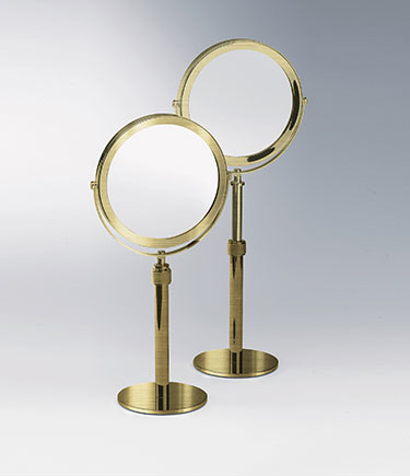 Moca Brass Make Up Mirror (57DM)