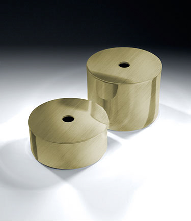Moca Brass Toilet Roll & Storage Box (57LM)