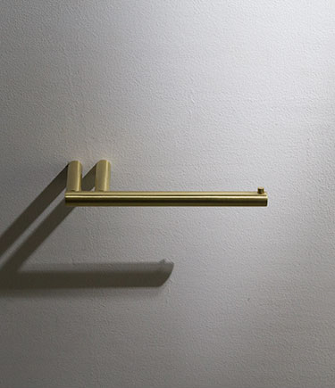 Moca Brass Toilet Roll Holder (57AM)