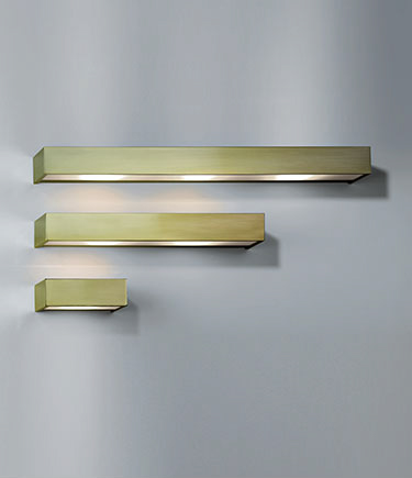 Moca Brass Bathroom Wall Lights (57NN)