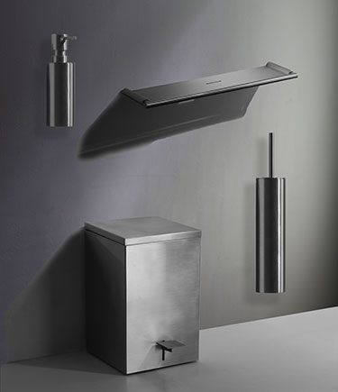Kara Chrome or Stainless Steel Bathroom Accessories