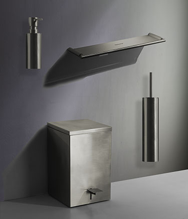 Kara Nickel Bathroom Accessories
