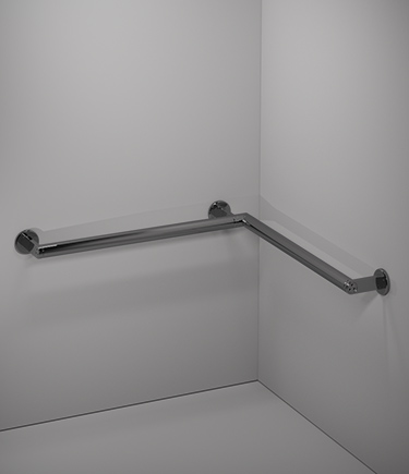 Mode Black Chrome Corner Grab Rail (MD14BC)