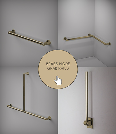 Brass Mode Grab Rails