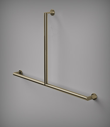 Mode Brass T-Shaped Grab Bar (MD9BR)