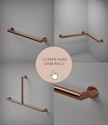 Copper Mode Grab Rails
