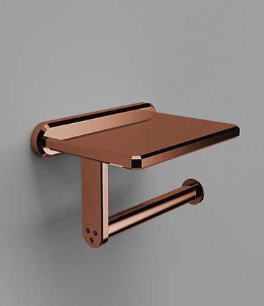 Mode Copper Toilet Roll Holder Shelf (MA3C)