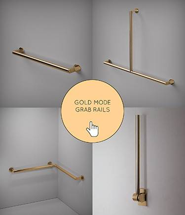 Gold Mode Grab Rails