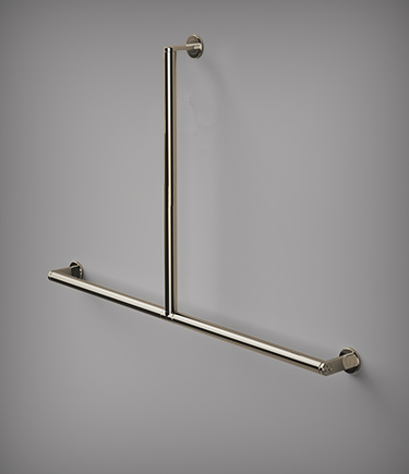 Mode Nickel T-Shaped Grab Bar (MD9N)