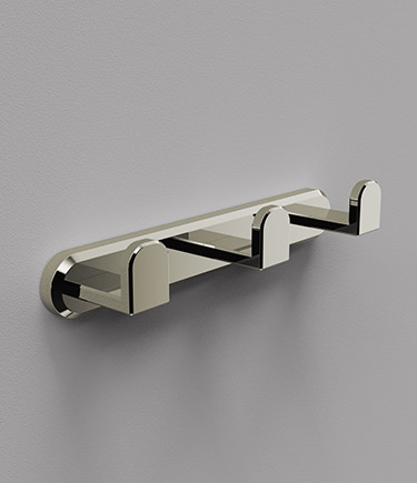 Mode Nickel Triple Robe Hook (MA5N)