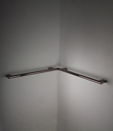 Modern Bronze Corner Grab Rail (151BZ)