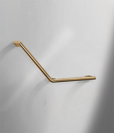 Modern Gold Angled Grab Bar (151VG)