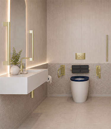 Modern Gold Doc M Toilet Pack (721AG)