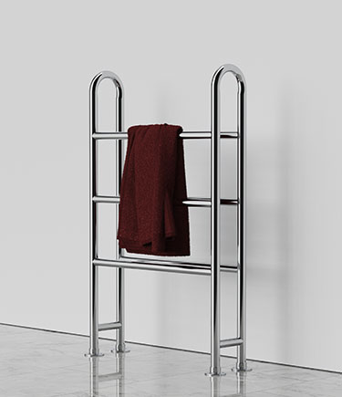 Modern Horse Heated Towel Rail (57HS)