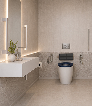 Modern Stainless Doc M Toilet Pack (721AS)