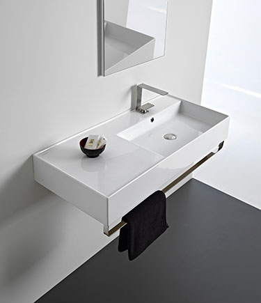 Monte Wall Hung Offset Basin (MX5)