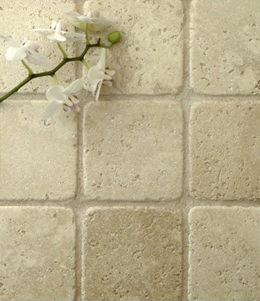 Pearl Tumbled Travertine Floor or Wall Tiles (112B)