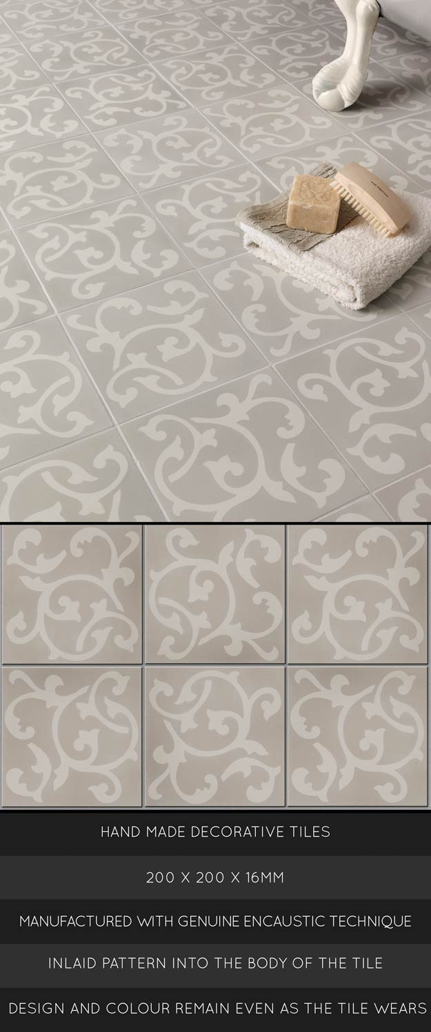 Moroccan Cement Tiles In Geometric, Moroccan Cement Tiles