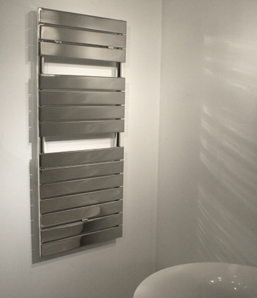 Movie Chrome Heated Towel Rail (59A)