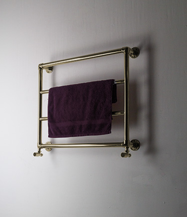 Natural Brass Classic Multi Rail Towel Warmer (11UB)