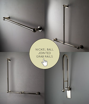 Nickel Ball Joint Grab Rails