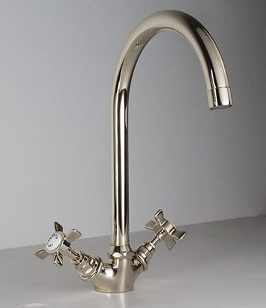 Nickel Classic Basin Mixer Tap (49BB)