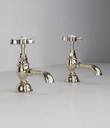 Nickel Classic Basin Taps (49AA)